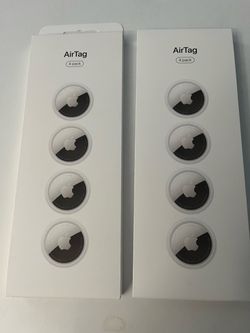 Apple AirTag 4-Pack (x2 Boxes)