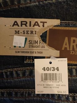 Mens ARIAT M7 40x34