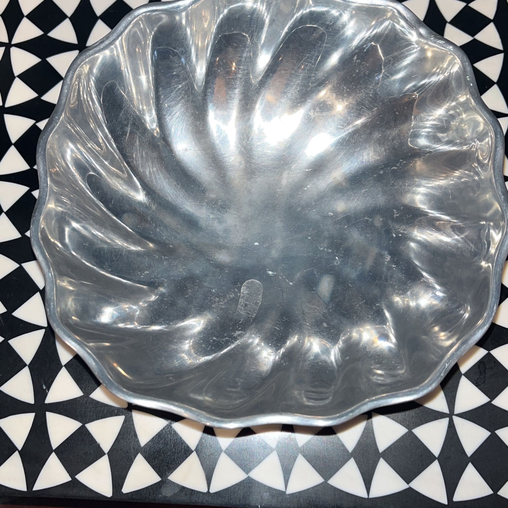 Pewter Bowl Vintage