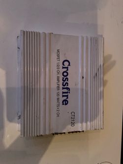 Crossfire CT2120 Car Amplifier