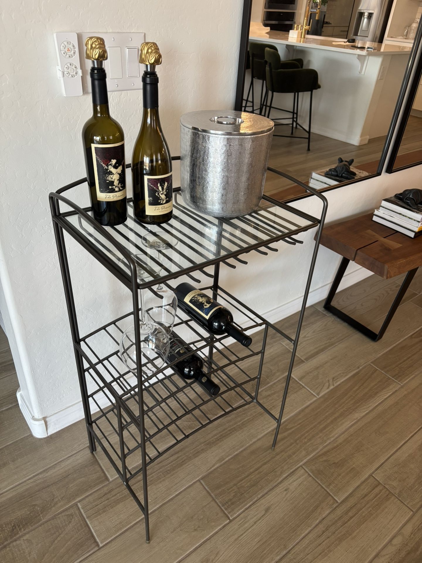 Crate & Barrel Wine Rack