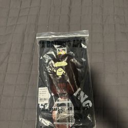 Bape College Tee Burberry Shit Size Large