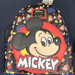 Loungefly Disney Mickey and Friends Classic Mini Backpack 
