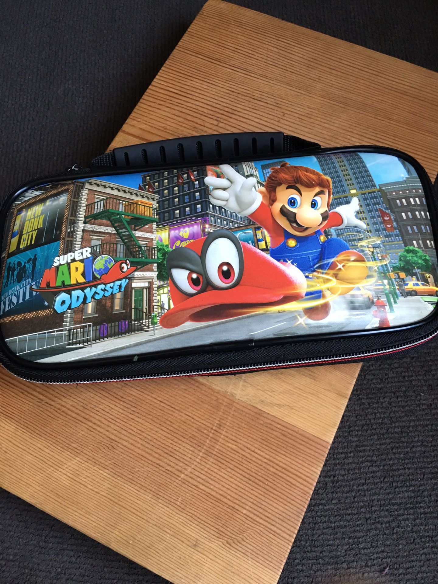 🔥NINTENDO SWITCH CARRYING CASE🔥 - 🔥 MARIO ODYSSEY EDITION🔥 - 🔥GREAT CONDITION🔥