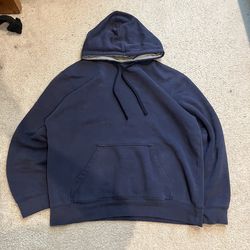 Tek Gear Men's Navy Blue Pullover Hoodie. Large