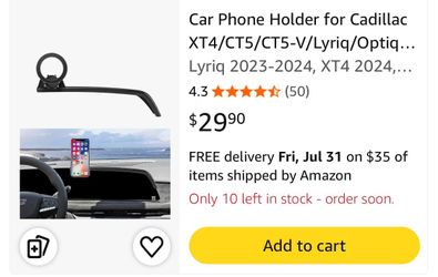Cell phone holder