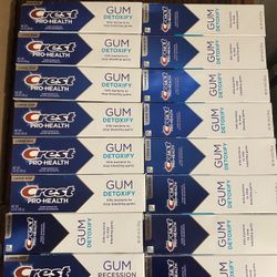 Crest Gum Detoxify Toothpaste 4.8 Oz, 4 Dollars Each