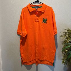 Orange Ralph Lauren Polo Shirt