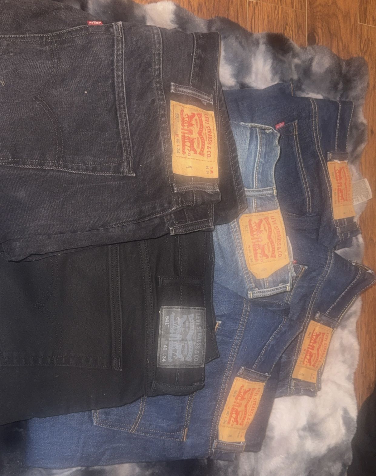 mens LEVIS 501 40 x 34