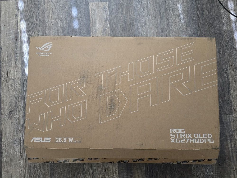 ROG Strix OLED XG27AQDPG 500hz Gaming Monitor 
