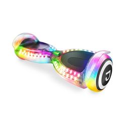 Jetson Pixel Hoverboard- White