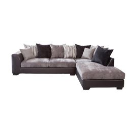 Black And Grey Jamal Sectional 