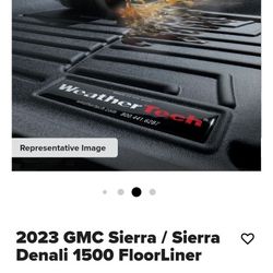 Weather Tech Floor Liners Chevrolet Silverado Gmc Sierra 1500 Denali 