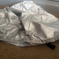 Trailer Wheel Covers, All 4, New Never Used, Carrying Case, $25