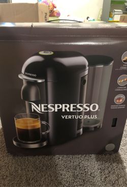 Brand new Nespresso vertuo plus