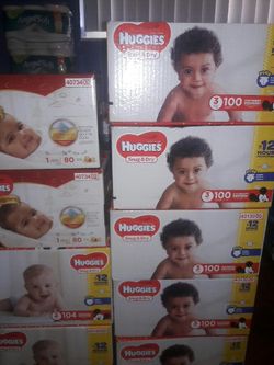 Huggies diapers