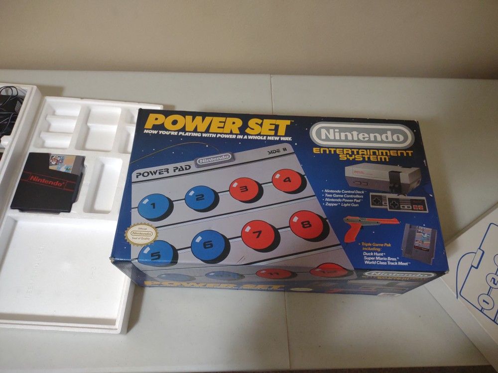 1988 NES Power Set In Original Box