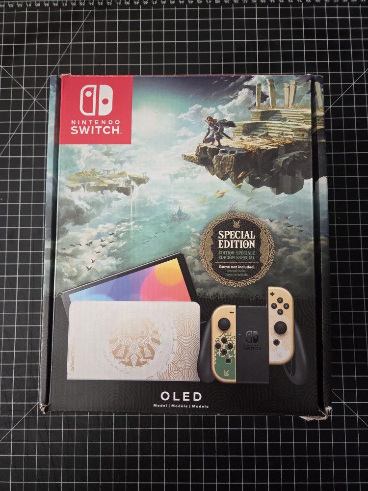 Nintendo Switch Oled Tears Of The Kingdom Edition