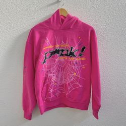 Pink Spider Hoodie 