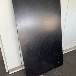 Solid Wood Table (black)