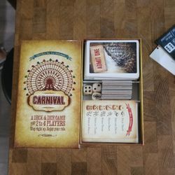 Carnival Game (deck + dice game)