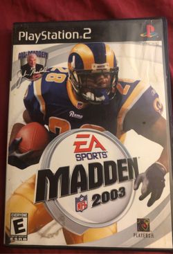 Madden 2003 PlayStation 2