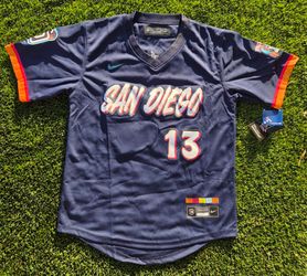 SAN DIEGO PADRES STITCHED BASEBALL JERSEY