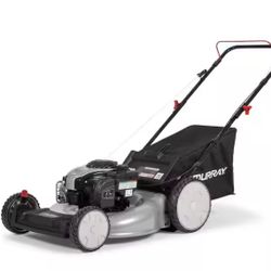 Murray 21 in. 140 cc Briggs and Stratton Walk Behind Gas Push Lawn Mower with Height Adjustment and with Mulch Bag