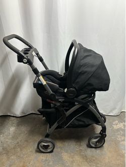 Graco SnugRide Lite Infant Carseat + Base + Graco Click Connect Stroller