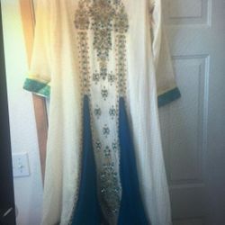 New Latest Three Piece Indian/ Pakistani Party Dress 