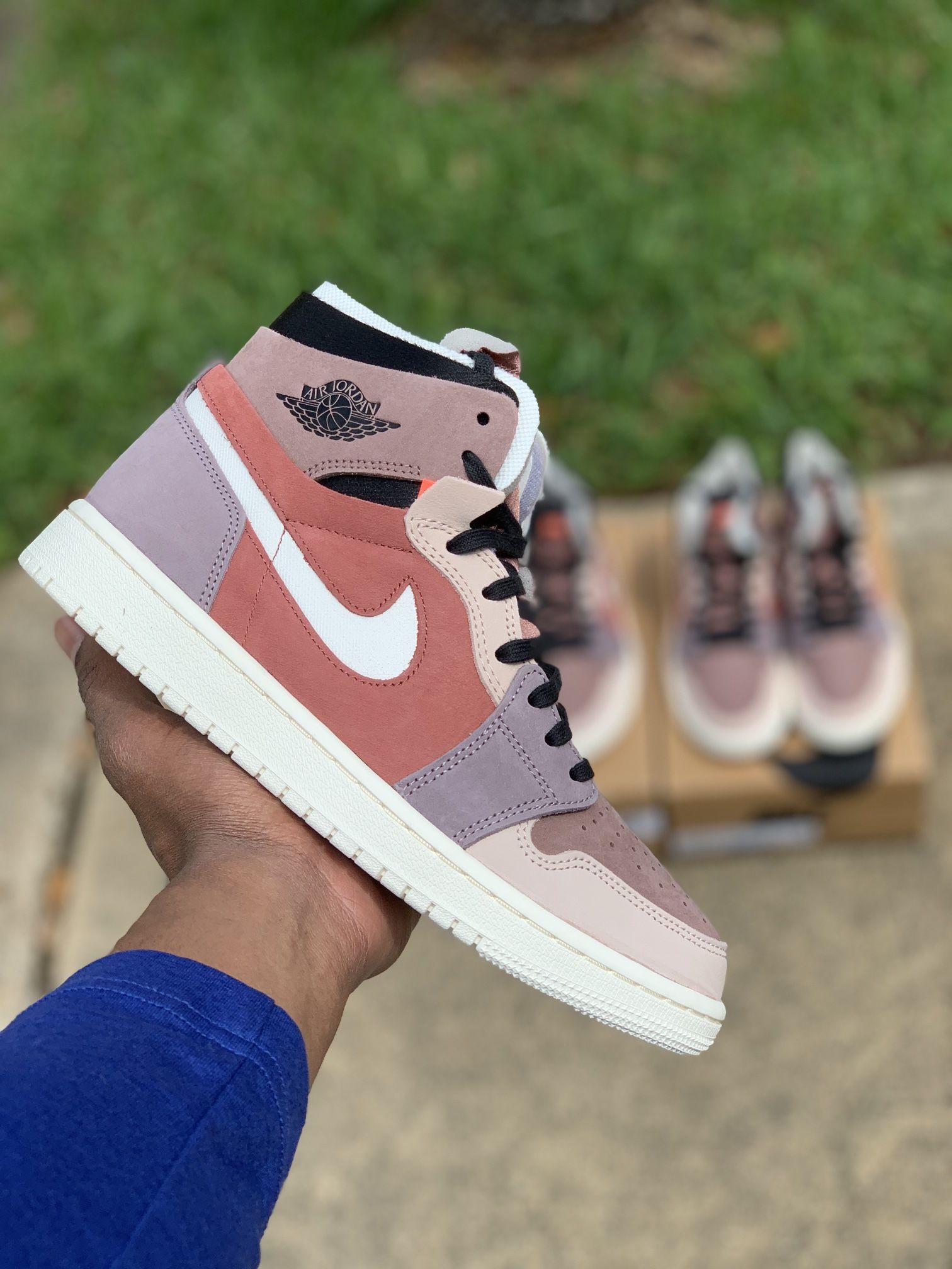 Jordan 1 High Zoom Air CMFT “Canyon Rust” Pink Size 7.5W/6M DS Brand New
