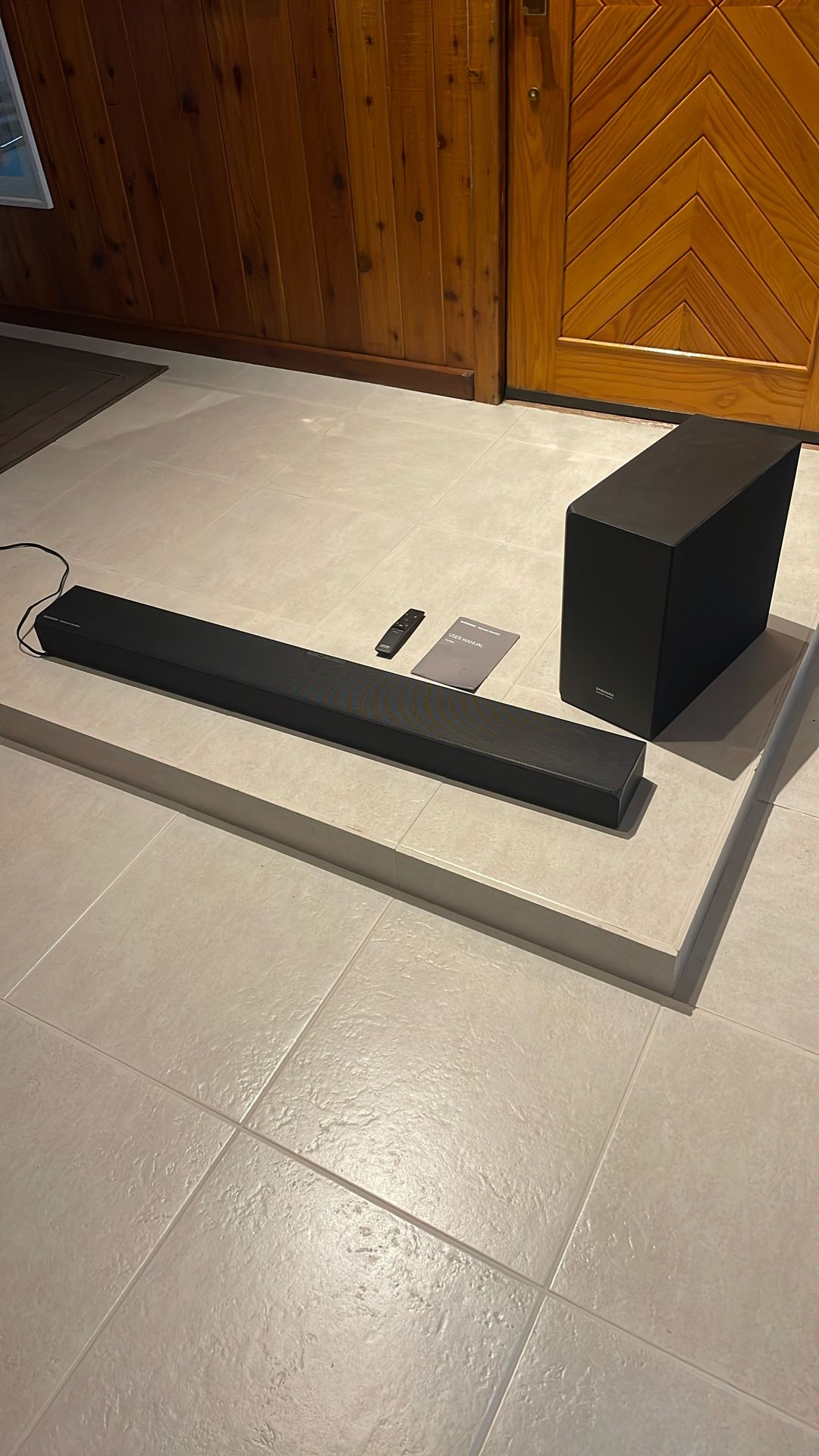 Samsung Soundbar Harmon/Kardon HW-N850 With Samsung Woofer PS-WN80
