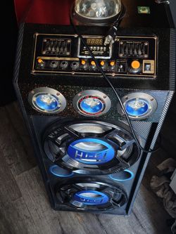 Big speaker.
