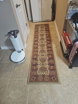 Traditional Floral Runner Rug