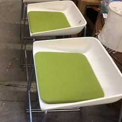 Unique Retro Style Bar Stools Set If 4