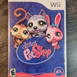 Complete Littlest Pet Shop Nintendo Wii Video Game 