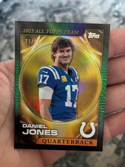 Daniel Jones 2025 All Topps Team Card 71/99