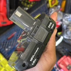 Ryobi batteries $13 each battery $25 for both