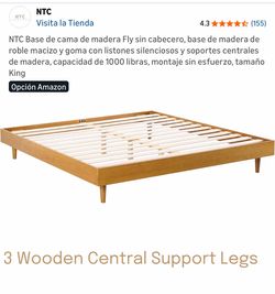 King frame bed for free