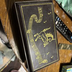 vintage dancing music box 