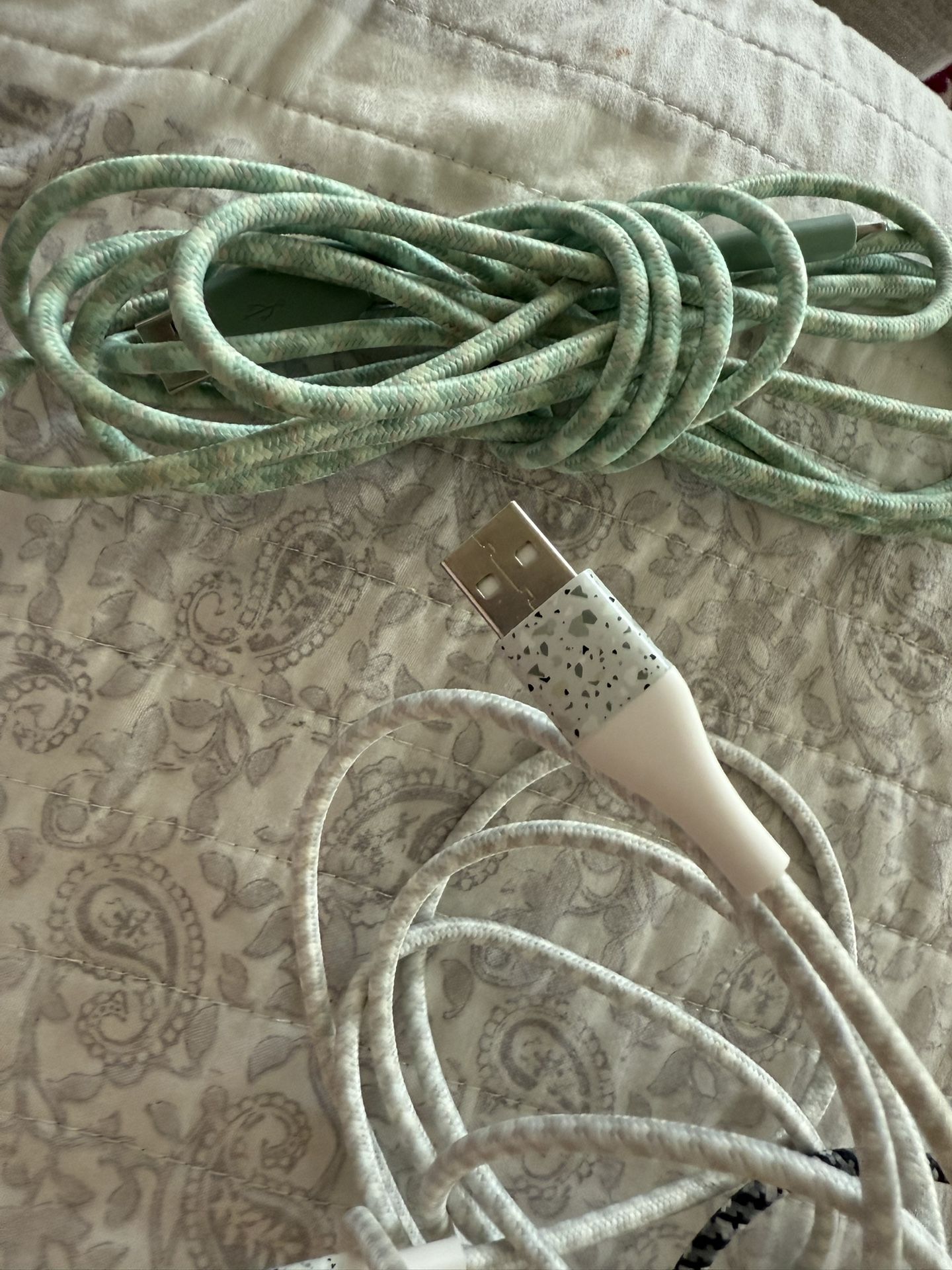 Three iPhone Cords