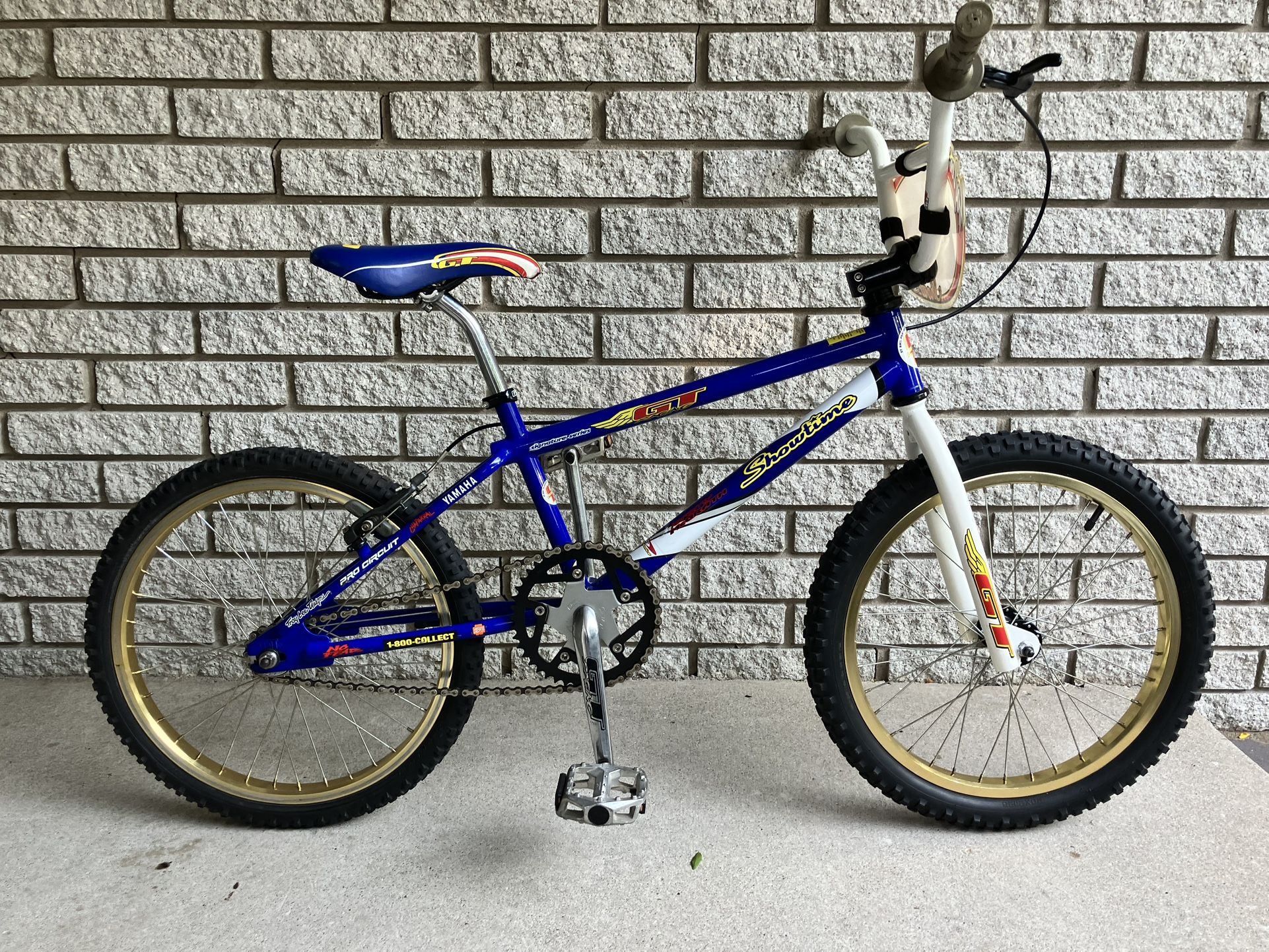 1998 GT Jeremy McGrath "Showtime" Edition BMX Bicycle