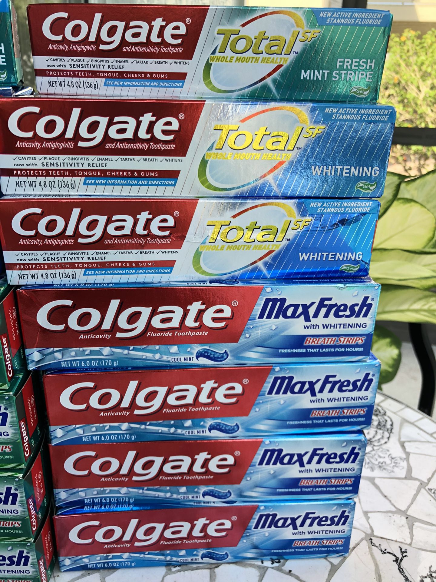 New Colgate toothpastes