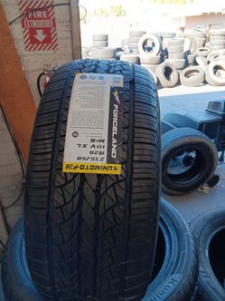 New set of tires 265 50 20 forceland