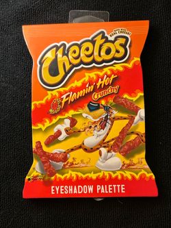 Hot Cheeto makeup palette