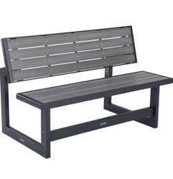 Outdoor convertible bench 55’ W