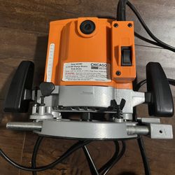 Chicago Electric Power Tools 1-3/4 HP Plunge Router