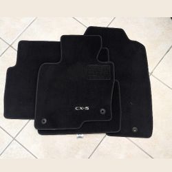 Mazda CX-5 black carpet floor mats set of 4 OEM genuine 2017-2022 KBG6 etc