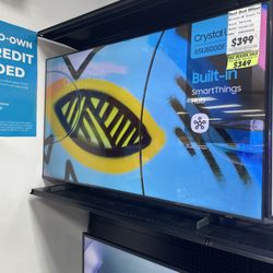 55 inch Samsung 4K Smart TV with HDR 2025 model with Store Warranty And Financing Available!