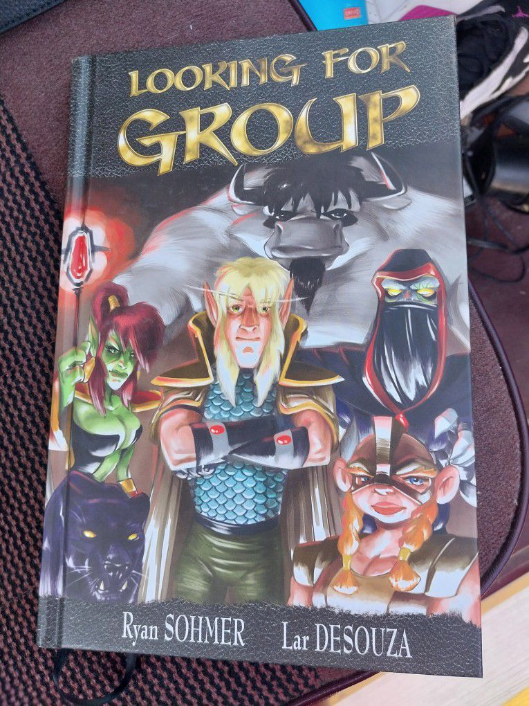 LOOKING FOR GROUP VOL. 1 SIGNED By Ryan Sohmer and Lar Desouza Hardcover